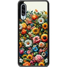 Samsung Galaxy A90 5G Case Hülle - Sommer Blumenmuster