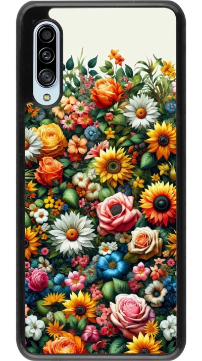 Samsung Galaxy A90 5G Case Hülle - Sommer Blumenmuster