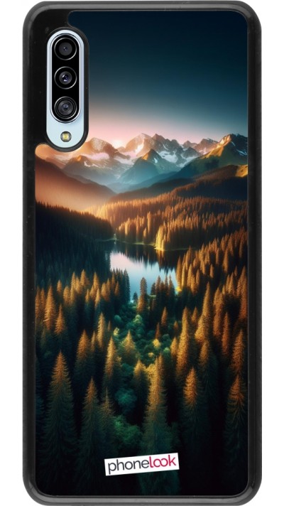Coque Samsung Galaxy A90 5G - Sunset Forest Lake