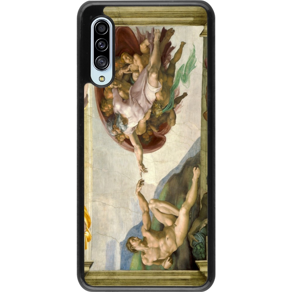 Coque Samsung Galaxy A90 5G - Tableau art - La Création d’Adam - Michel-Ange