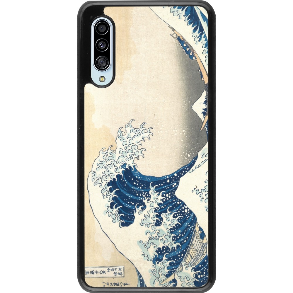 Coque Samsung Galaxy A90 5G - Tableau art - La Grande Vague de Kanagawa - Hokusai