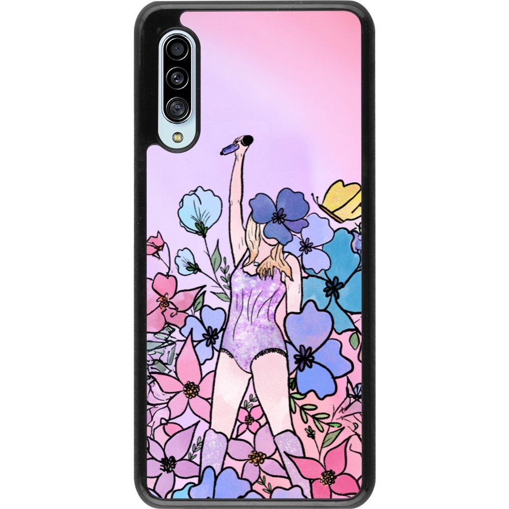 Coque Samsung Galaxy A90 5G - Taylor Swift Sketch - Pink