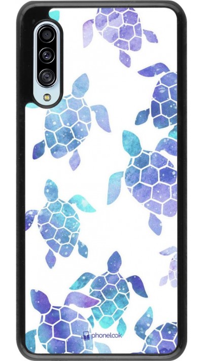 Coque Samsung Galaxy A90 5G - Turtles pattern watercolor