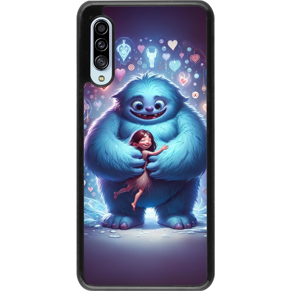 Samsung Galaxy A90 5G Case Hülle - Valentin 2024 Flauschige Liebe