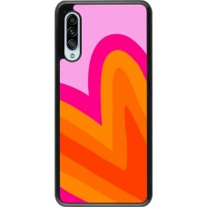 Samsung Galaxy A90 5G Case Hülle - Valentine 2024 heart gradient