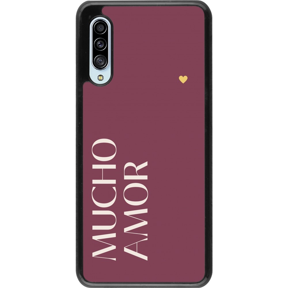 Samsung Galaxy A90 5G Case Hülle - Valentine 2024 mucho amor rosado