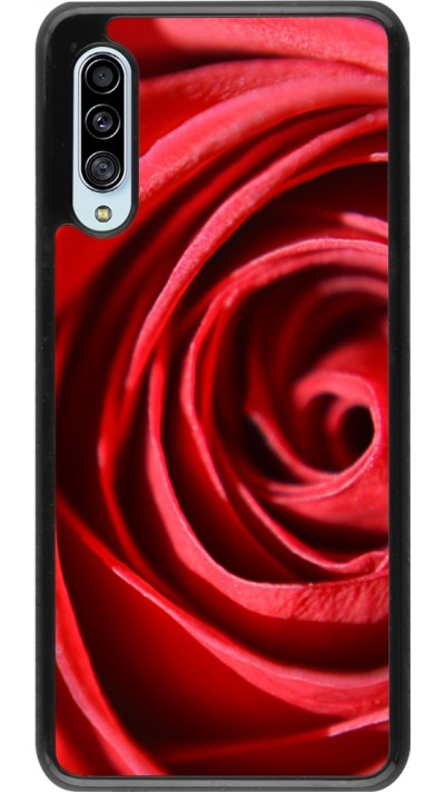 Coque Samsung Galaxy A90 5G - Valentine 2023 close up rose