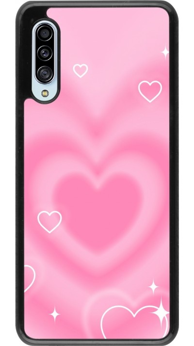Coque Samsung Galaxy A90 5G - Valentine 2023 degraded pink hearts