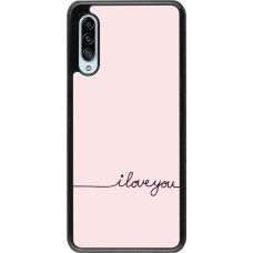 Samsung Galaxy A90 5G Case Hülle - Valentine 2023 i love you writing