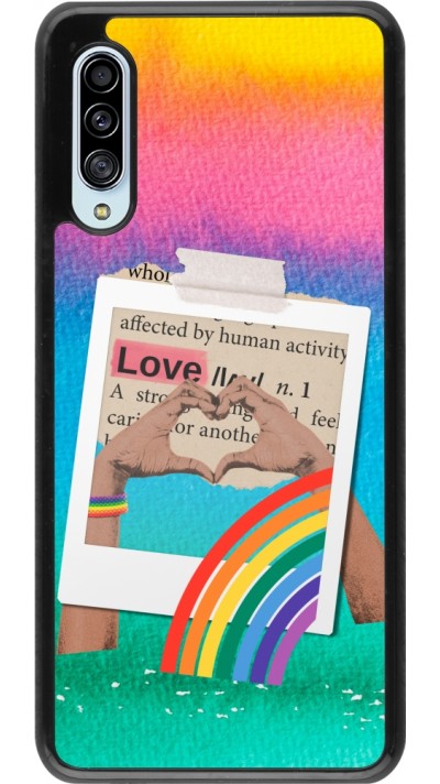 Coque Samsung Galaxy A90 5G - Valentine 2023 love is for everyone