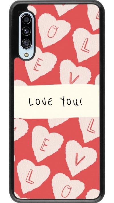 Coque Samsung Galaxy A90 5G - Valentine 2023 love you note