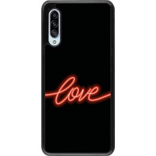 Samsung Galaxy A90 5G Case Hülle - Valentine 2023 neon love