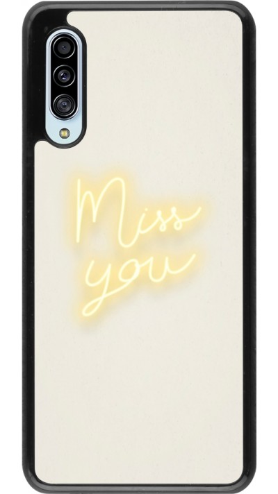 Coque Samsung Galaxy A90 5G - Valentine 2023 neon miss you