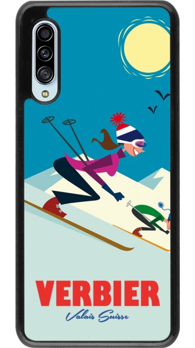Coque Samsung Galaxy A90 5G - Verbier Ski Downhill