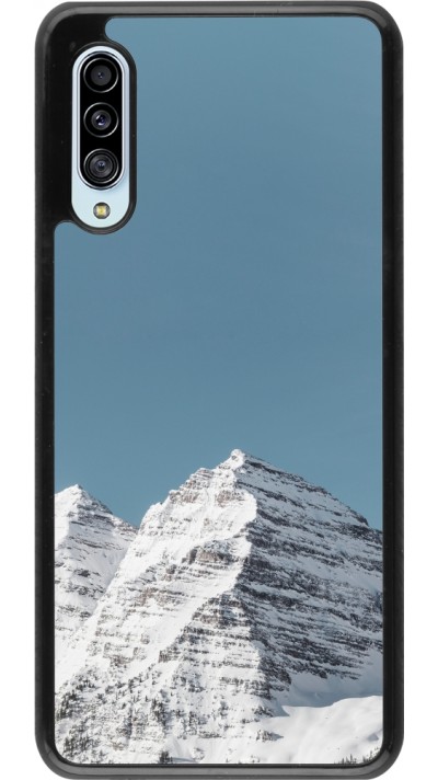 Coque Samsung Galaxy A90 5G - Winter 22 blue sky mountain