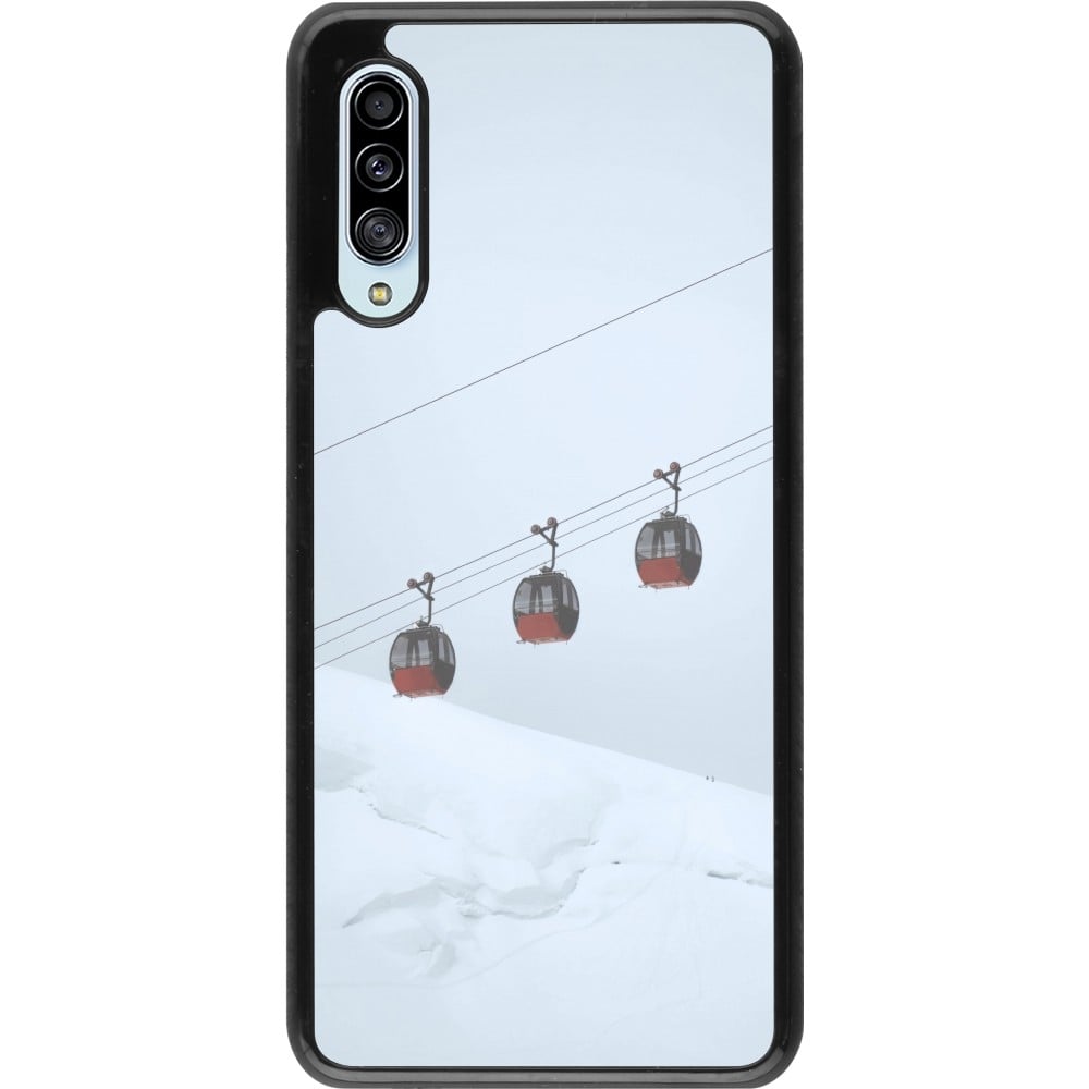 Samsung Galaxy A90 5G Case Hülle - Winter 22 ski lift