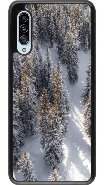 Coque Samsung Galaxy A90 5G - Winter 22 snowy forest