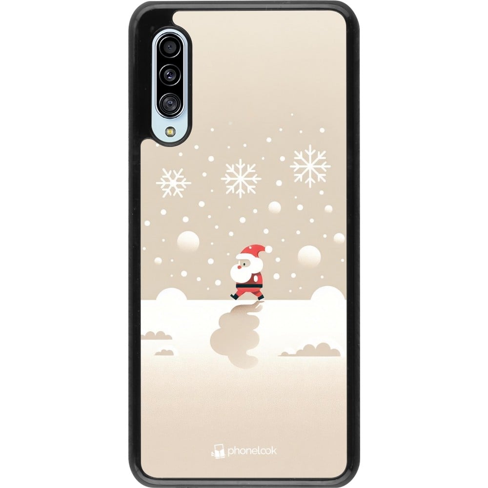 Samsung Galaxy A90 5G Case Hülle - Weihnachten 2023 Minimalistischer Weihnachtsmann