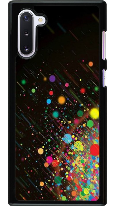 Coque Samsung Galaxy Note 10 - Abstract bubule lines