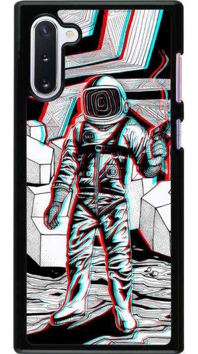 Hülle Samsung Galaxy Note 10 - Anaglyph Astronaut
