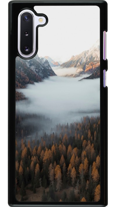 Samsung Galaxy Note 10 Case Hülle - Autumn 22 forest lanscape