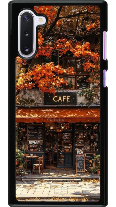 Samsung Galaxy Note 10 Case Hülle - Autumn 25 Coffee shop