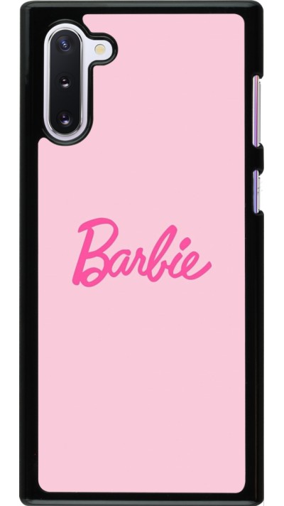 Samsung Galaxy Note 10 Case Hülle - Barbie Text