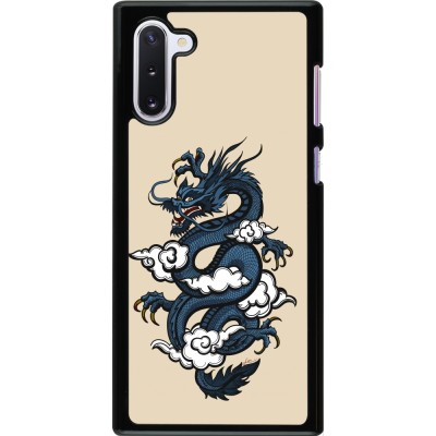 Samsung Galaxy Note 10 Case Hülle - Blue Dragon Tattoo