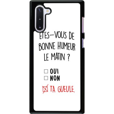 Hülle Samsung Galaxy Note 10 - Bonne humeur matin