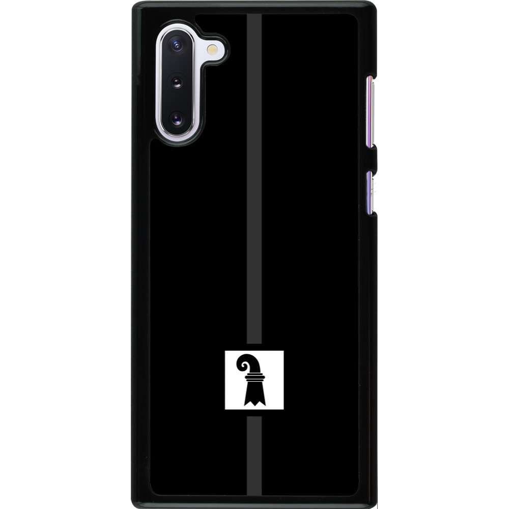 Samsung Galaxy Note 10 Case Hülle - Kanton BS schwarz