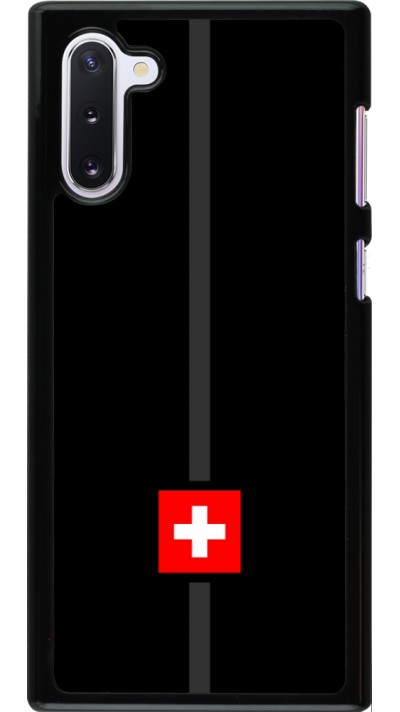 Samsung Galaxy Note 10 Case Hülle - Kanton CH schwarz