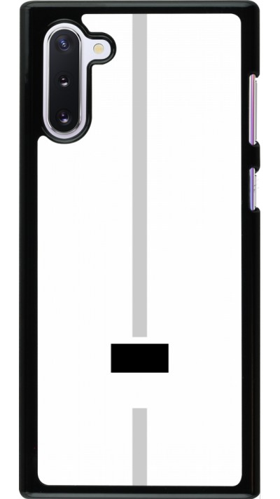 Samsung Galaxy Note 10 Case Hülle - Kanton FR weiss