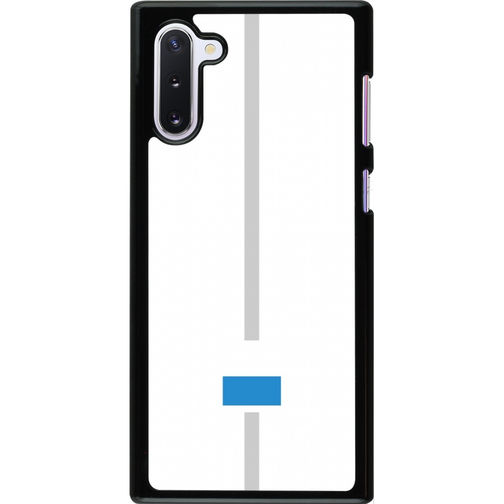 Samsung Galaxy Note 10 Case Hülle - Kanton LU weiss