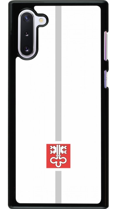 Samsung Galaxy Note 10 Case Hülle - Kanton NW weiss