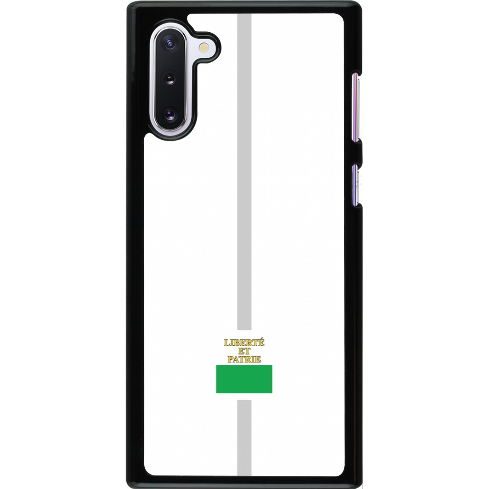 Coque Samsung Galaxy Note 10 - Canton VD blanc