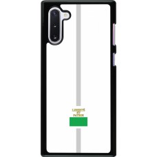 Coque Samsung Galaxy Note 10 - Canton VD blanc
