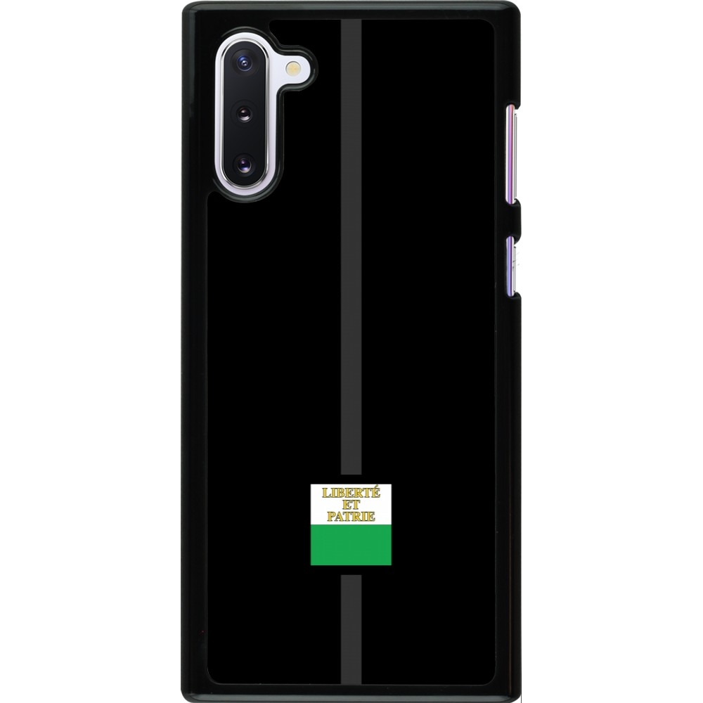 Samsung Galaxy Note 10 Case Hülle - Kanton VD schwarz