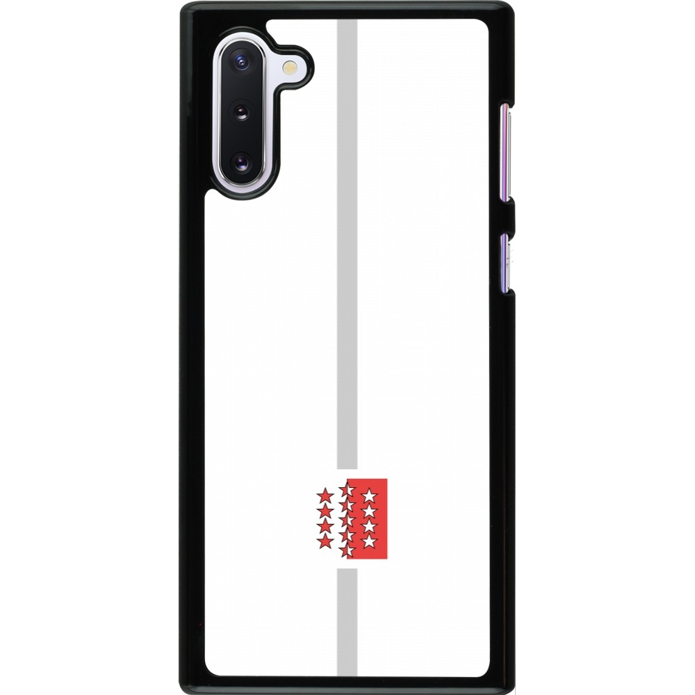 Samsung Galaxy Note 10 Case Hülle - Kanton VS weiss