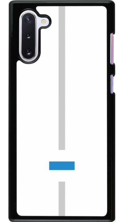 Samsung Galaxy Note 10 Case Hülle - Kanton ZG weiss