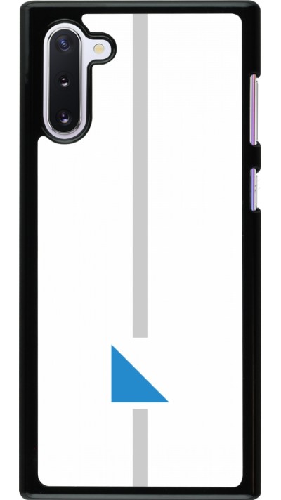Samsung Galaxy Note 10 Case Hülle - Kanton ZH weiss