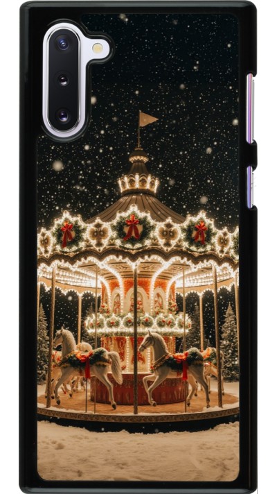 Samsung Galaxy Note 10 Case Hülle - Christmas 25 Carousel