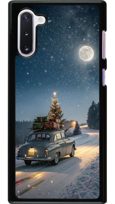 Coque Samsung Galaxy Note 10 - Christmas 25 Car with Tree Xmas
