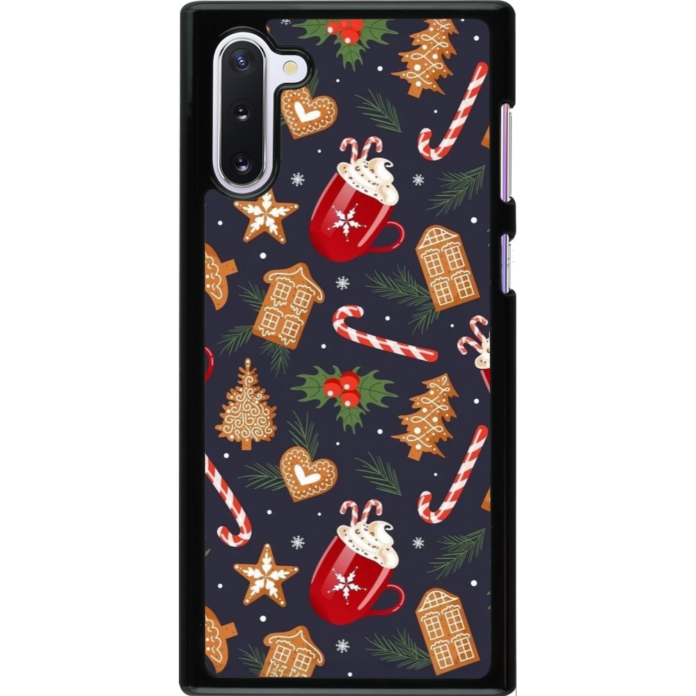Coque Samsung Galaxy Note 10 - Christmas 25 Pattern Gingerbread House