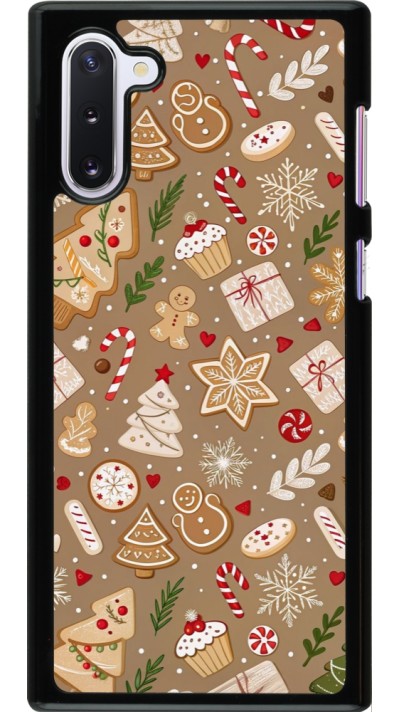 Coque Samsung Galaxy Note 10 - Christmas 25 Pattern Ginger Cookie