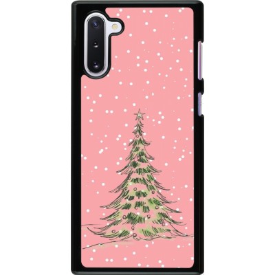 Samsung Galaxy Note 10 Case Hülle - Christmas 25 Pink Tree