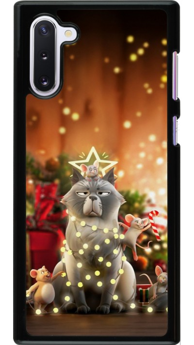Samsung Galaxy Note 10 Case Hülle - Christmas 25 Xmas Cat