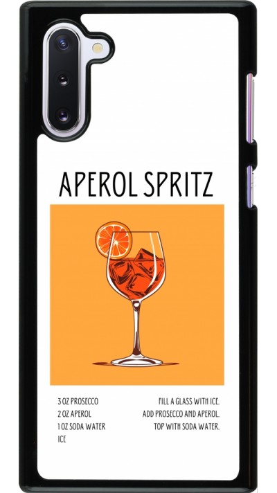 Coque Samsung Galaxy Note 10 - Cocktail recette Aperol Spritz