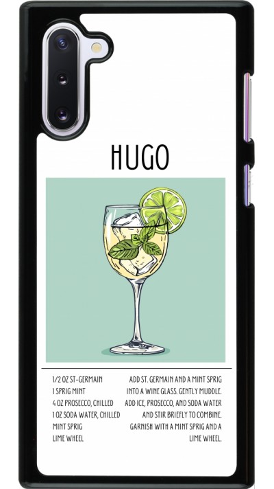 Samsung Galaxy Note 10 Case Hülle - Cocktail Rezept Hugo