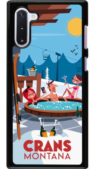 Coque Samsung Galaxy Note 10 - Crans-Montana Mountain Jacuzzi