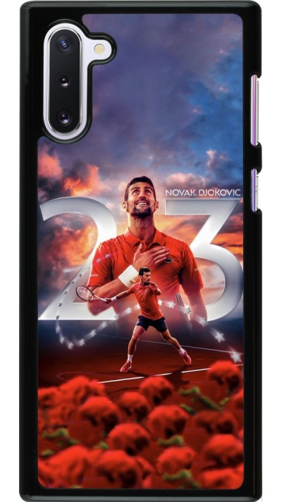 Samsung Galaxy Note 10 Case Hülle - Djokovic 23 Grand Slam